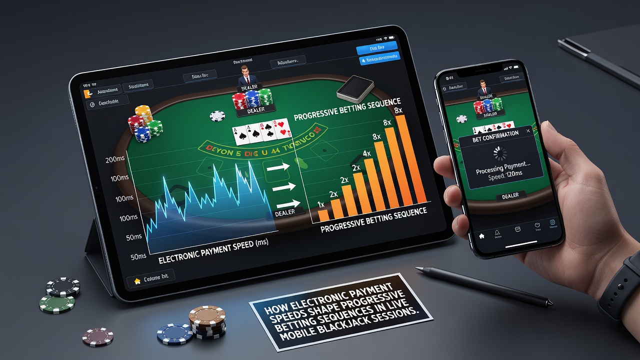Loyalty tier dashboard displaying payment speed indicators and blackjack betting options