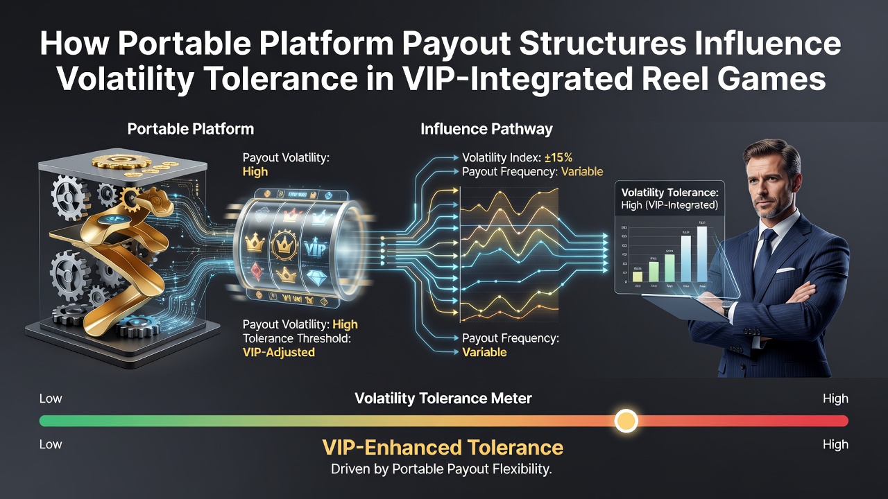 Mobile slot interface showing payout options and volatility indicators for VIP users